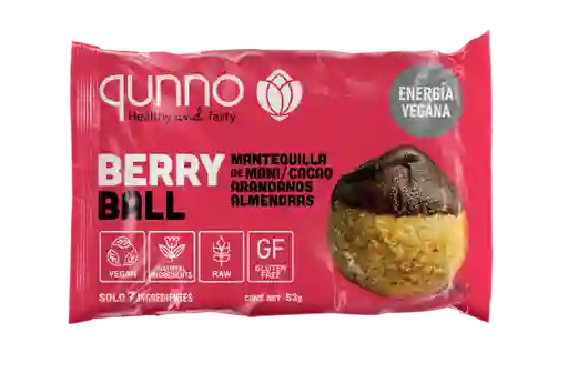 Qunno Bola Proteica Berry Ball