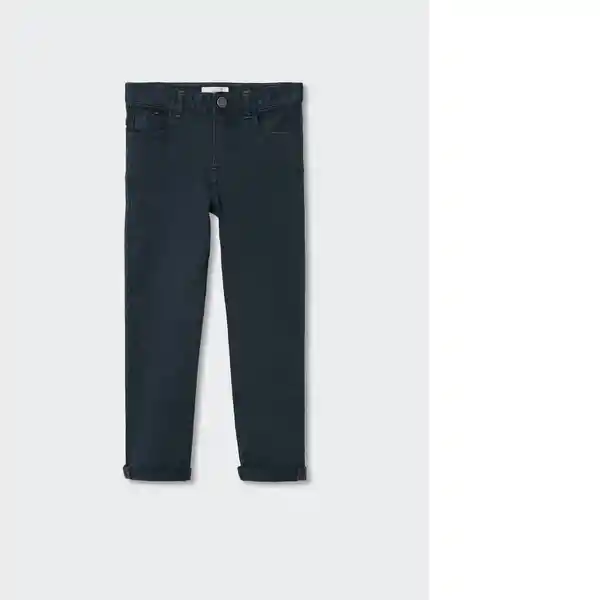 Pantalón Peru Navy Talla 10 Niños Mango