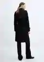 Gabardina Trench Polana Negro Talla XS Mujer Mango