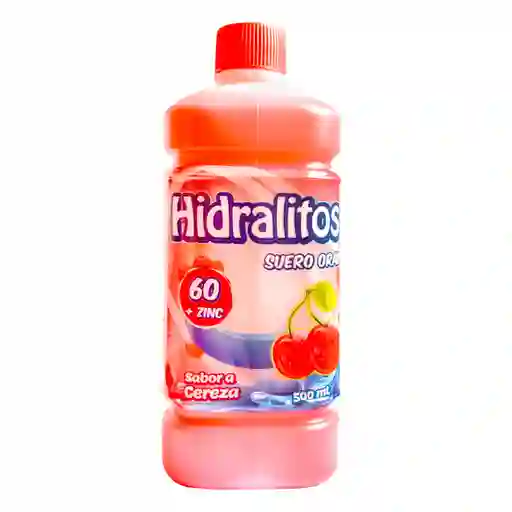 Hidralitos Suero Oral Cereza 60 + Zinc