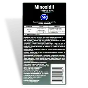 Mk Minoxidil Forte Solución Tópica (5 %)