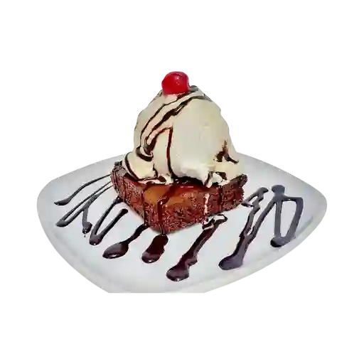 Brownie con Helado