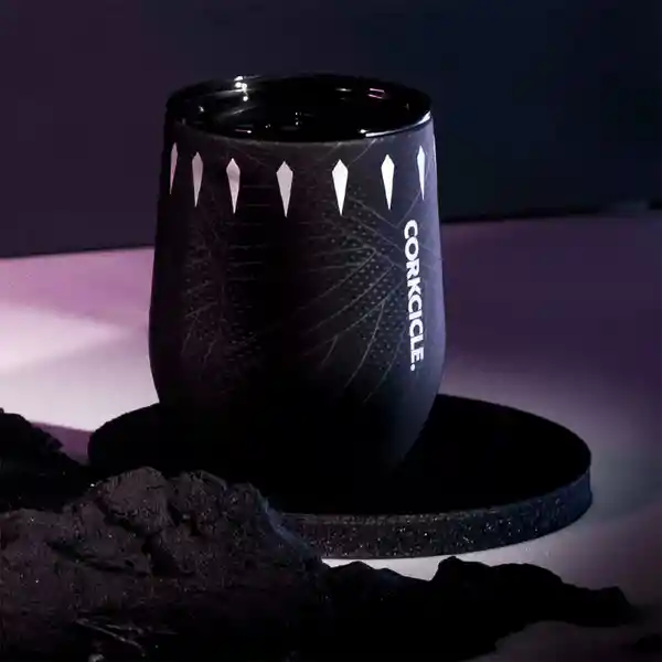Corkcicle Vaso Stemless Black Panther