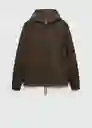 Sudadera Romoh Marron Talla XXL Hombre Mango