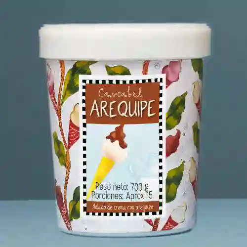 Litro Helado de Arequipe