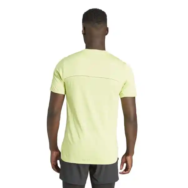 Adidas Camiseta D4t Hr Hiit Tee Para Hombre Verde Talla L