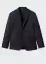 Blazer Americana Cool Negro Talla 50 Hombre Mango