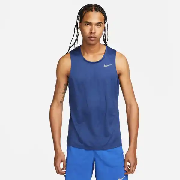 Nike Camiseta M Df Miler Tank Hombre Azul M Ref: DV9321-480