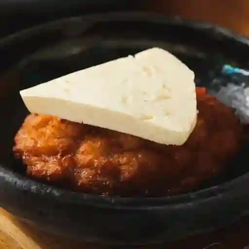 Buñuelo de maíz biche y queso