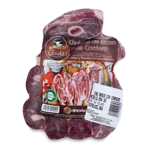 Carnero Gourmet Chuleta de Brazo de Cordero