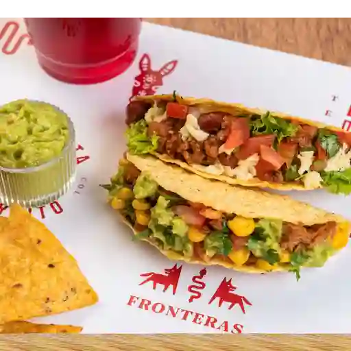 Arma tus tacos duros o blandos x 2