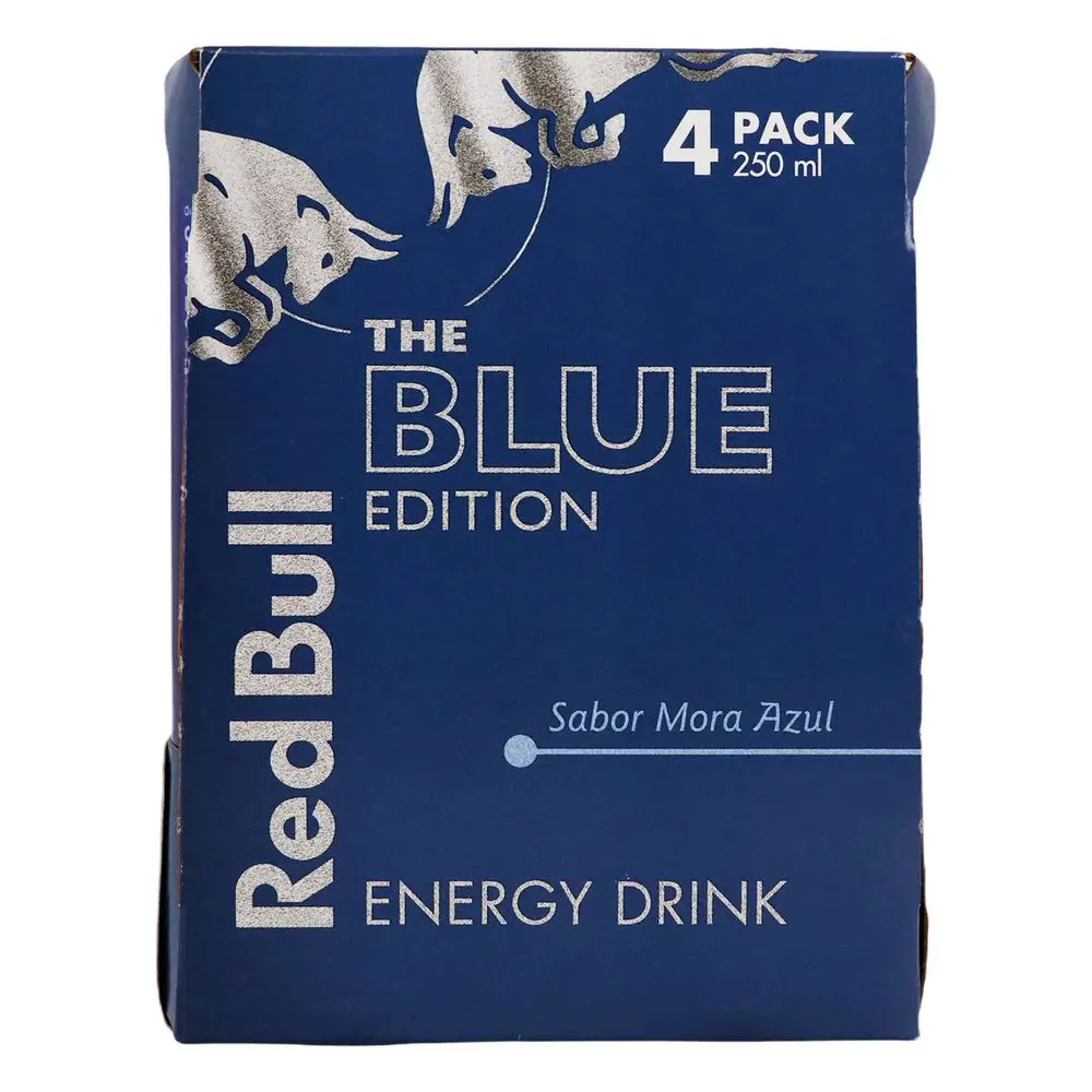 Red Bull Pack Bebida Energizante Blue Edition Mora Azul
