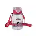 Vaso Plástico Correa Para el Hombro Snoopy Rojo 600 mL Miniso