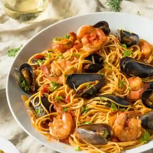 Spaguetti a la Marinera