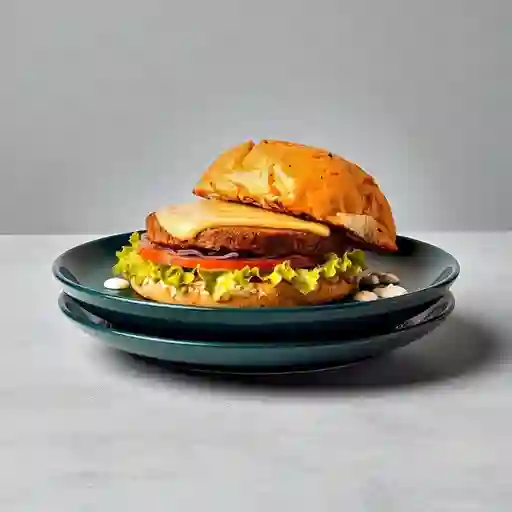 Hamburguesa 8 Bits Pollo