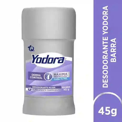 Yodora Desodorante Derma Control en Barra