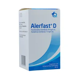 Alerfast D Suspensión Oral (30 mg/15 mg) 90 mL