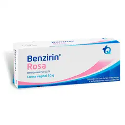 Benzirin Rosa Crema Vaginal (0.5%)