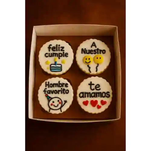 Caja de Cupcakes Feliz Cumple 1