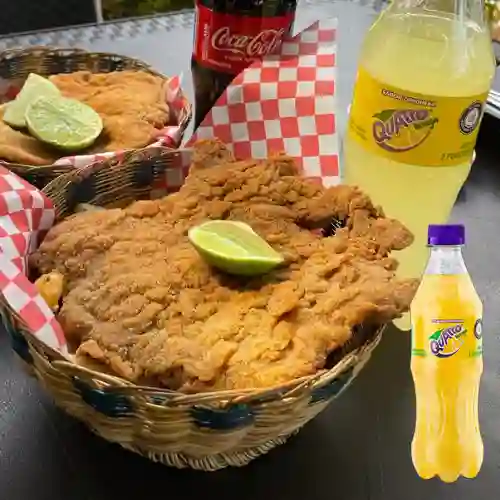 Combo Canastica de Pollo + Quatro Original 400ML