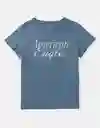 Camiseta Mujer Azul Talla Medium American Eagle 03009462