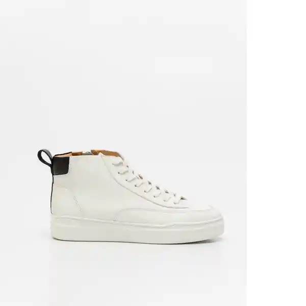 Tenis High Top Crudo Porcelana Claro Talla 35 Chevignon