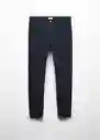 Pantalón Chinos Navy Talla 22 Teen Niños Mango