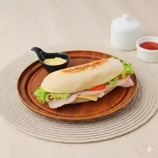 Sandwich pernil de cerdo