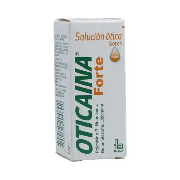 Oticaina Forte Gotas Solución Ótica (8 mL)