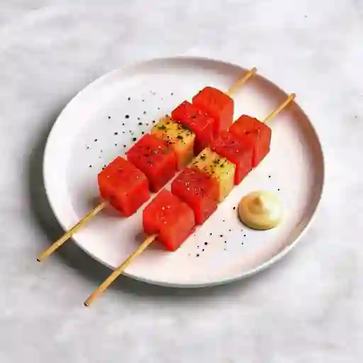 Brochetas De Sandia Tropical
