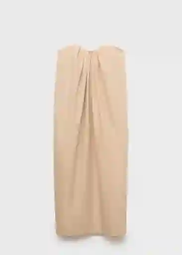 Vestido Stefania Camel Talla S Mujer Mango