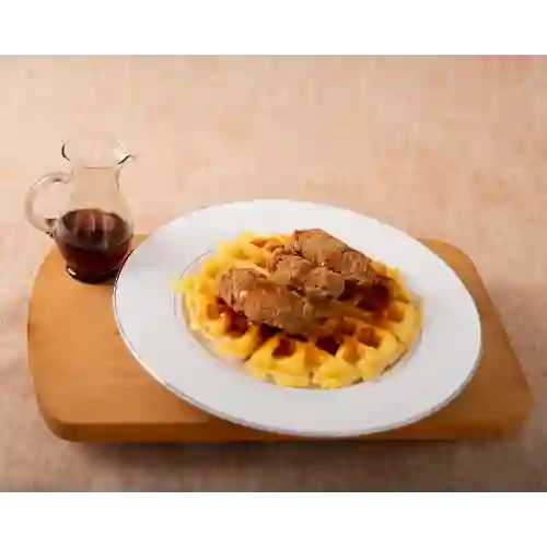 Waffle con Alitas