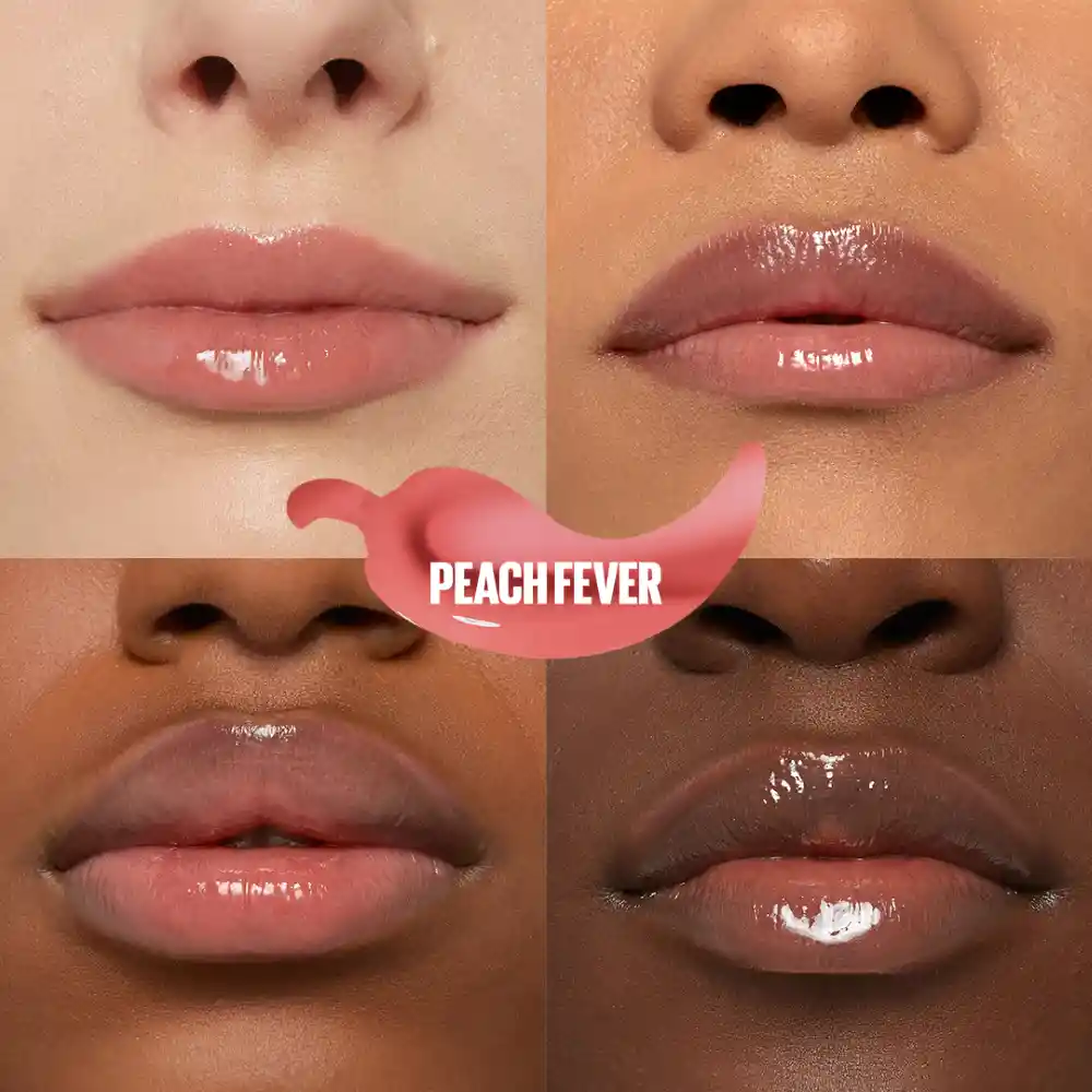 Brillo Labios Maybelline Lifter Plump Peach Fever