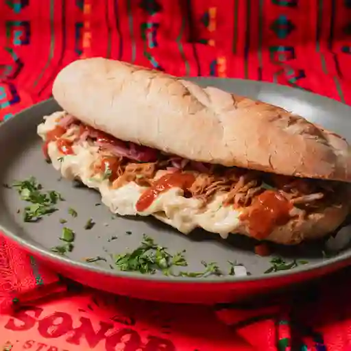 Torta cochinita pibil