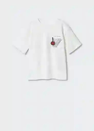 Camiseta Goalmc Offwhite Talla 08 Niños Mango