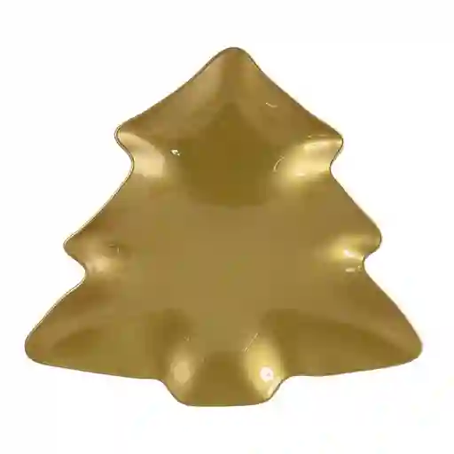 Portaplato Árbol de Navidad Dorado 1807900198 Finlandek