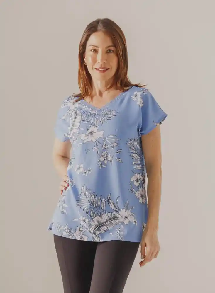 Blusa Manga Corta M - Estamp 1