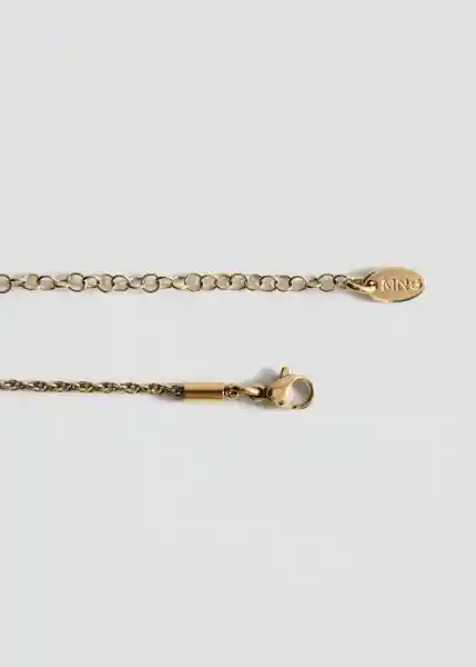 Collar Kioto Oro Talla 99 Mujer Mango