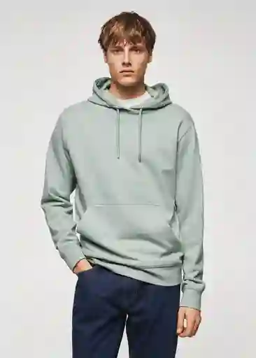 Buzo de Sudadera Bone Menta Talla XXL Hombre Mango