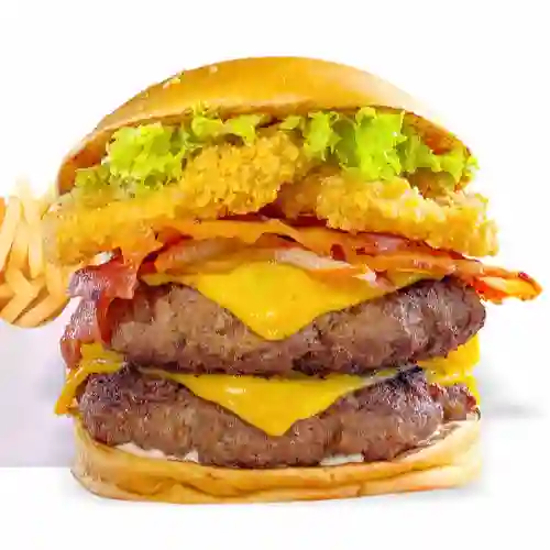 Combo Hamburguesa American Cheese Angus