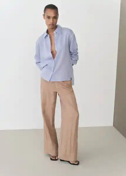 Pantalón Tuesday Misterio Talla XS Mujer Mango