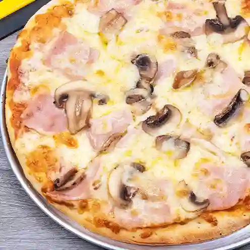 Pizza Jamón Champiñón