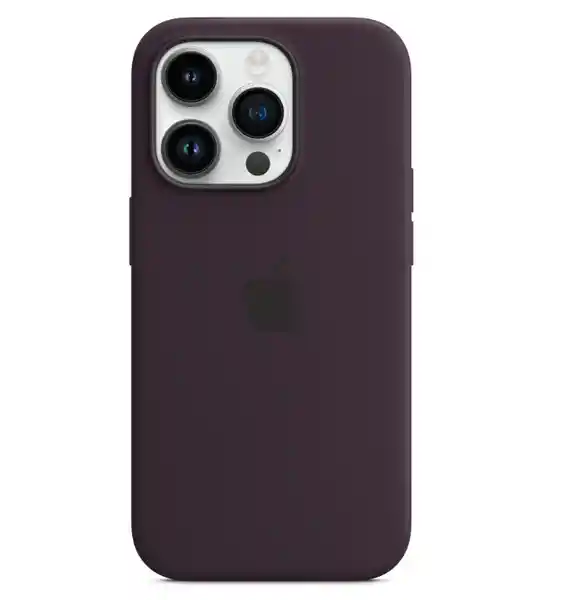 Apple Silicone Case iPhone 14 Pro With Magsafe Elderberry