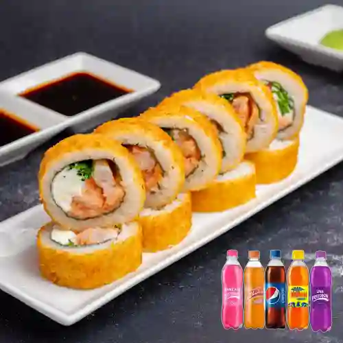 Combo Naruto Tempura 6 Bocados + Gaseosa 400ml