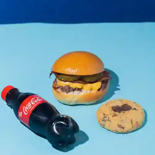 Bacon Cheeseburger, Cookie & Coke