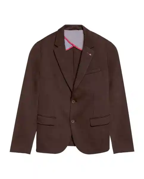 Blazer Continuativo Café Delicioso Ultraoscuro Talla S Chevignon
