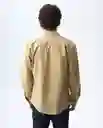 Camisa Hombre Beige Talla M 811G500_BEI161110 Americanino