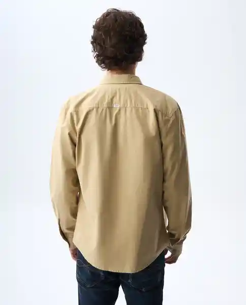 Camisa Hombre Beige Talla M 811G500_BEI161110 Americanino