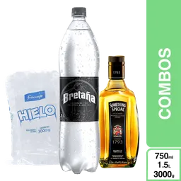 Combo Something Special 750 mL + Bretaña 1.5 mL + Hielo