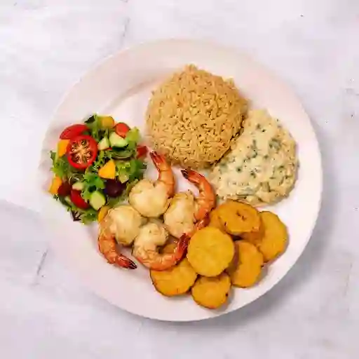 Camarones Gratinados